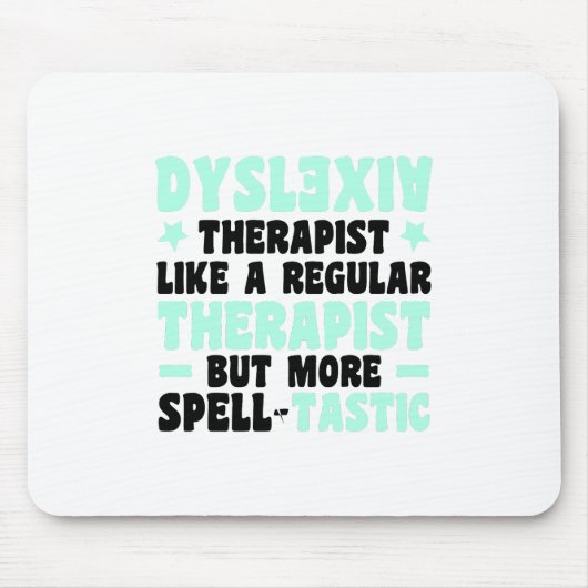 Dyslexie Mousepad (Vorne)