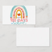 Dyslexie Regenbogenverbindung über Compliance Spre Visitenkarte (Vorne/Hinten)