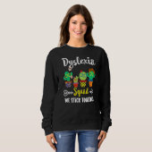Dyslexie Squad School Cactus Team Dyslexie Sweatshirt (Vorne ganz)