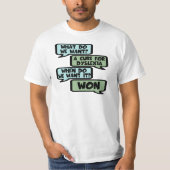Dyslexiewitz T-Shirt (Vorderseite)