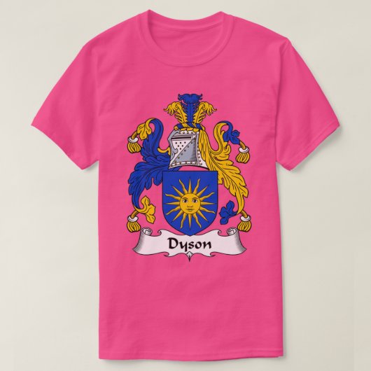 Dyson Coat of Arms Familienwappen T-Shirt (Design vorne)