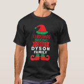 Dyson Family Christmas Baking Crew Matching Elf T-Shirt (Vorderseite)