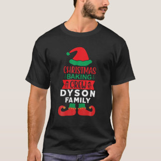 Dyson Family Christmas Baking Crew Matching Elf T-Shirt
