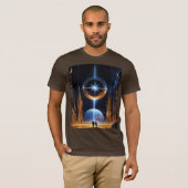 Dyson StarGate - Futuristisches T-Shirt kosmischer (Vorne ganz)