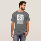 Dysprosium (Dy) T-Shirt (Vorne ganz)