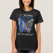 Dystonia Awareness Month Ribbon Ohrts T-Shirt (Vorderseite)