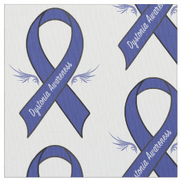 Dystonie-Bewusstseins-Band mit Flügeln Stoff