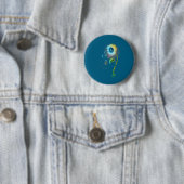 Dystonie-Bewusstseins-Sonnenblumen-Überlebender-De Button (Beispiel)