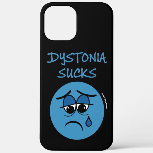 Dystonie Ist zum Kotzen Case-Mate iPhone Hülle (Rückseite)