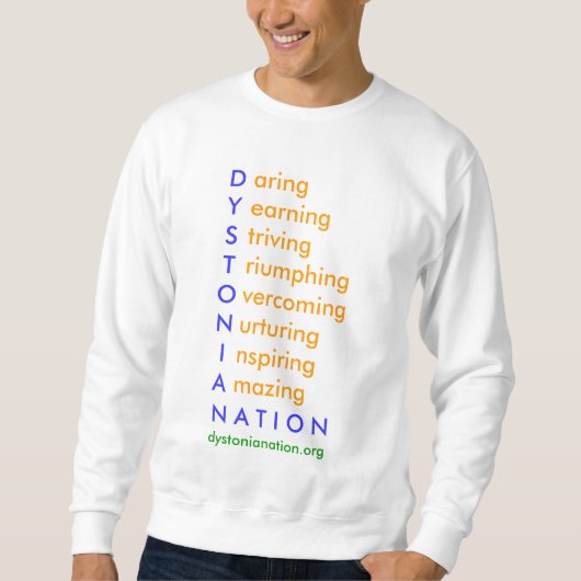 Dystonie-Nation TS5 Sweatshirt (Vorderseite)