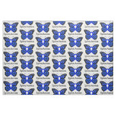 Dystonie-Schmetterling der Hoffnung Stoff (Fat Quarter (45,7 x 55,9 cm))