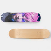 Dystopian Cyberpunk Sci-Fi Future Street Punk 01 Skateboard (Horizontal)