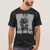 Dystopian Rock Black Nuklear T-Shirt (Vorderseite)