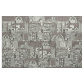 dystopian toile graubraunes stoff (Fat Quarter (45,7 x 55,9 cm))