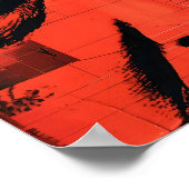 Dystopian Watcher Poster (Ecke)