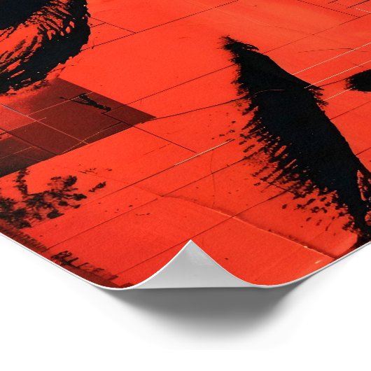 Dystopian Watcher Poster (Ecke)