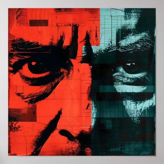 Dystopian Watcher Poster (Vorne)