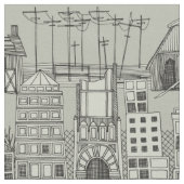 Dystopie-Toile Stoff (Nahaufnahme)