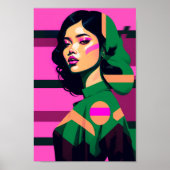 Dystopisch Vintag Poster (Vorne)