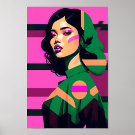 Dystopisch Vintag Poster