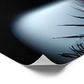 Dystopische Alien Human Hybrid Etheral Ai Art Poster (Ecke)