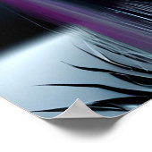 Dystopische Alien Human Hybrid Etheral Ai Art Poster (Ecke)