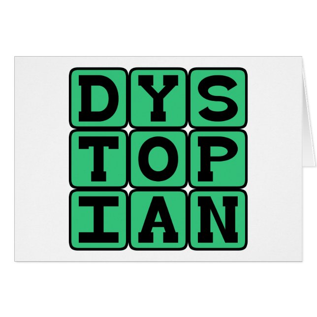 Dystopische, miserable Gesellschaft (Vorderseite (Horizontal))