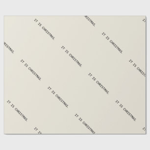 Dystopische Weihnachten Geschenkpapier