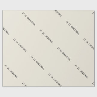 Dystopische Weihnachten Geschenkpapier