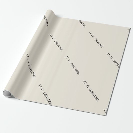 Dystopische Weihnachten Geschenkpapier (Ungerollt)