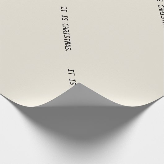 Dystopische Weihnachten Geschenkpapier (Ecke)