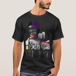 Dystopischer Abstrakter T-Shirt