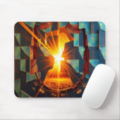 Dystopischer Sonnenaufgang Mousepad (Mit Mouse)