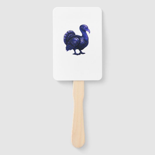 Dystopischer Truthahn Thanksgiving Design Klassisc Fächer (Vorderseite)