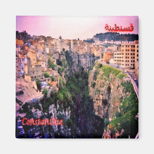 DZ006 COSTANTINA, Algerien, Afrika, Kühlschrank Magnet (Vorne)