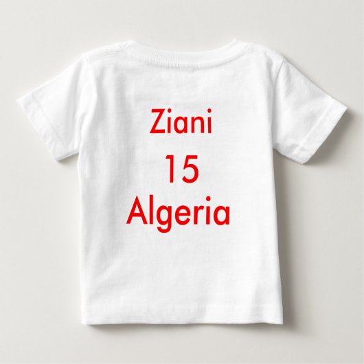 dz, 1.2.3., ALG, VIVA, ERI Baby T-shirt (Rückseite)
