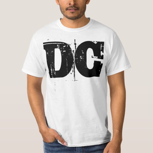 DZ (Washington DC) Stil 3 T-Shirt (Vorderseite)