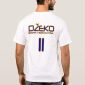 Dzeko T-Shirt (Rückseite)