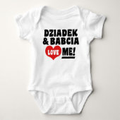 Dziadek & Babcia Liebe Baby Strampler (Vorderseite)