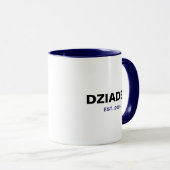 Dziadek Est. 2025 - Das perfekte Opa-Geschenk Tasse (VorderseiteRechts)