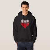 Dziadek Polnisches Herz Hoodie (Vorne ganz)