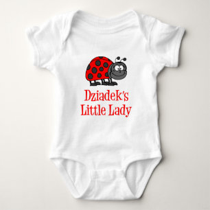 Dziadek's Little Lady Baby Strampler