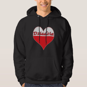 Dziadzia Polnisches Herz Hoodie