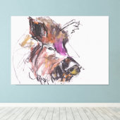 Dzik Leinwanddruck (Insitu (Holzboden))