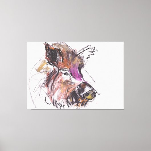 Dzik Leinwanddruck (Vorderseite)