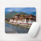 Dzong-Gebäude Mousepad (Mit Mouse)