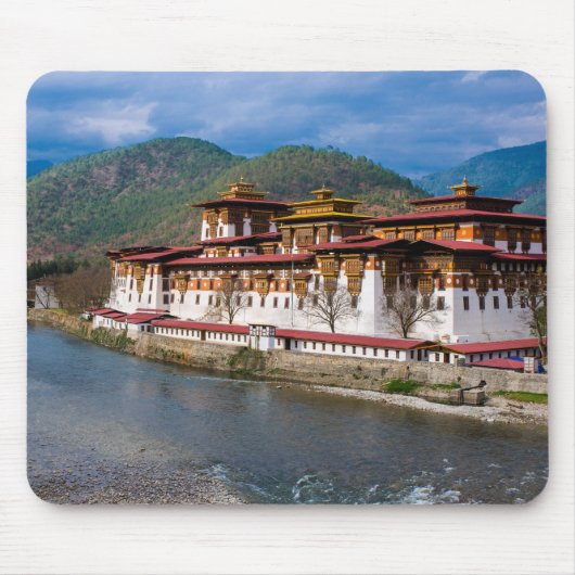 Dzong-Gebäude Mousepad (Vorne)