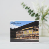Dzong Paro Hof Postkarte (Stehend Vorderseite)
