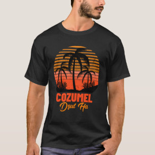 Dzul Ha Beach Cozumel Mexiko T-Shirt