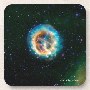 E0102, ein neues Maß einer alten Explosion Getränkeuntersetzer